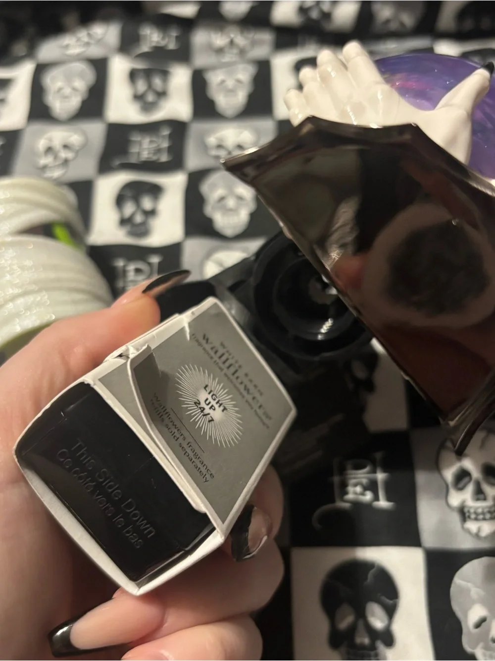 Bath & Body Works Halloween Wallflower Bundle Crystal Ball and Mummy